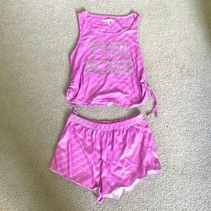 Tanks top and shorts Pajama set